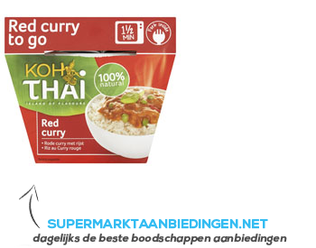 Koh Thai Red curry to go aanbieding