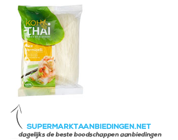 Koh Thai Rice vermicelli voor rijstloempia's aanbieding