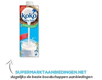 Koko Dairy Free original calcium aanbieding