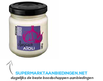 Kokota Aioli classico aanbieding