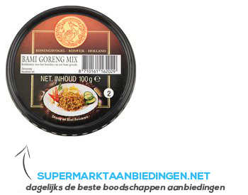 Koningsvogel Mix bami goreng nr 2 aanbieding