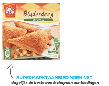 Koopmans Bladerdeeg origineel aanbieding