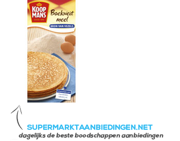 Koopmans Boekweitmeel aanbieding