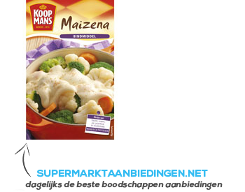 Koopmans Maizena aanbieding