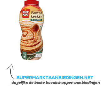 Koopmans Shaker pannenkoeken origineel aanbieding