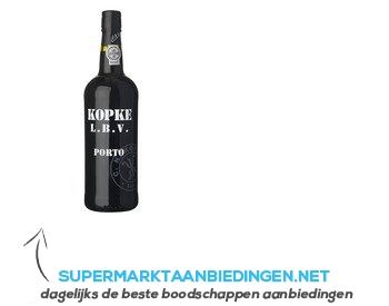 Kopke Port LBV aanbieding