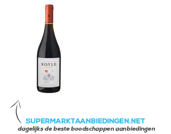 Koyle Syrah Reserva aanbieding