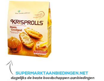 Krisprolls Goudgeel aanbieding