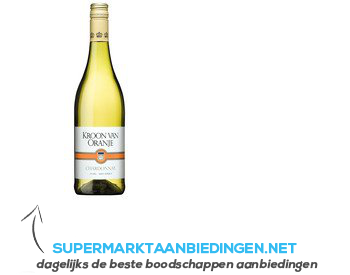 Kroon van Oranje Chardonnay WO Paarl aanbieding