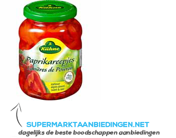 Kuhne Paprika zoetzuur aanbieding