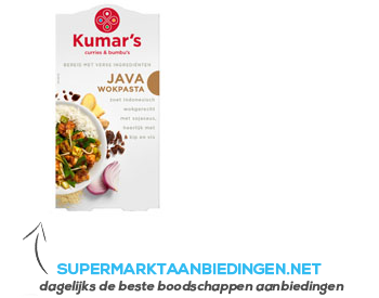 Kumar’s Java Wok Kruidenpasta aanbieding