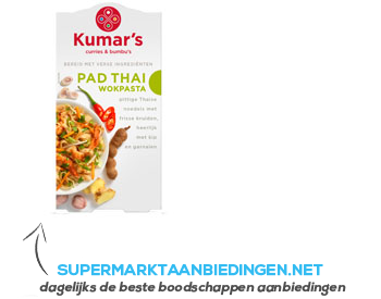 Kumar's Pad Thai Wok Kruidenpasta aanbieding