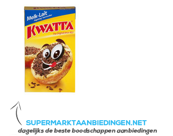 Kwatta Chocolade hagel melk aanbieding