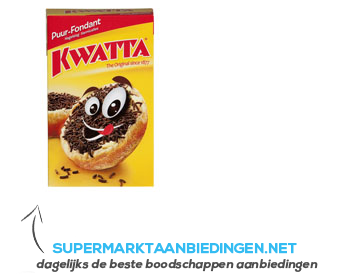 Kwatta Chocolade hagel puur