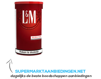 L & M Red aanbieding