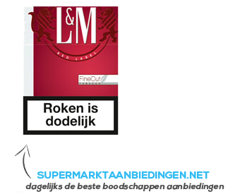 L & M Red label box XXL aanbieding