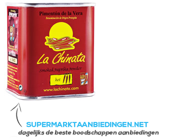 La Chinata Smoked paprika powder hot aanbieding