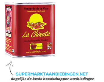 La Chinata Smoked paprika powder sweet aanbieding