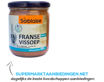 La Sablaise Franse vissoep aanbieding