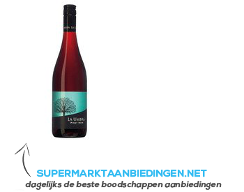 La Umbra Pinot Noir aanbieding