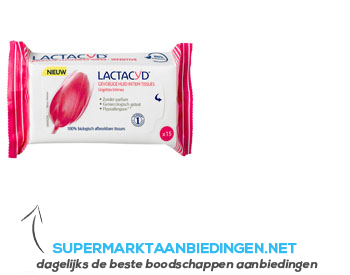 Lactacyd Tissue gevoelige huid aanbieding