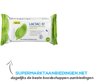 Lactacyd Verfrissende intiem tissues aanbieding