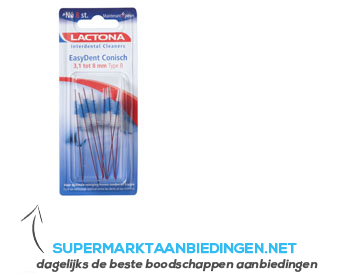 Lactona Easydent conisch type b 3,1-8,0 mm aanbieding