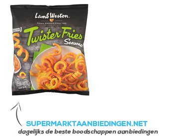 LambWeston Supreme twisters aanbieding