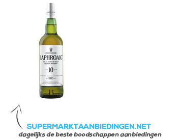 Laphroaig Islay Malt 10 years old aanbieding