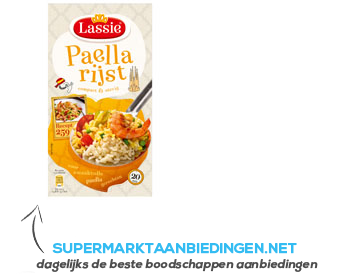 Lassie Paella rijst aanbieding
