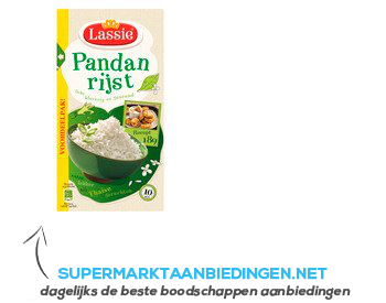 Lassie Pandan rijst voordeelpak aanbieding