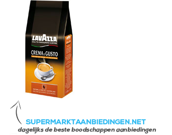 Lavazza Crema e gusto bonen aanbieding