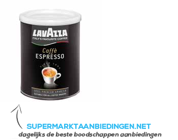 Lavazza Espresso speciale maling aanbieding