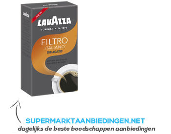 Lavazza Filtro Italiano delicato aanbieding