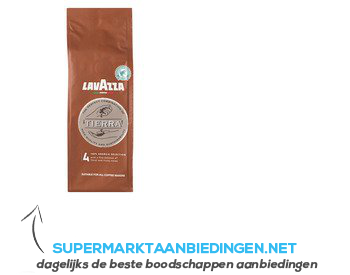 Lavazza Tierra blend 100% arabica selection aanbieding