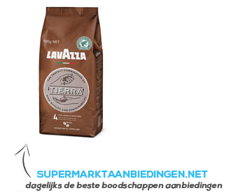 Lavazza Tierra bonen aanbieding