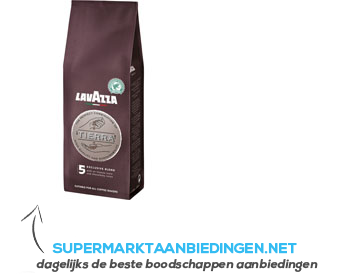 Lavazza Tierra exclusive blend arabica - robusta aanbieding