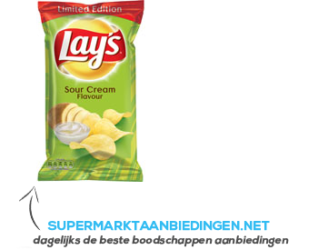 Lay's Limited edition sour cream aanbieding