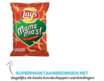 Lay's Mama mia's paprika/ kaas aanbieding