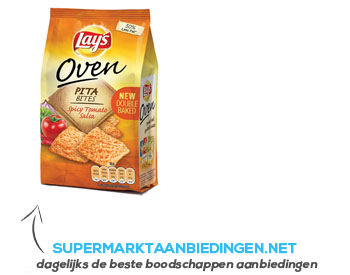 Lay's Oven pita bites spicy tomato salsa aanbieding