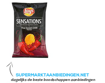 Lay's Sensations Thai sweet chilli aanbieding