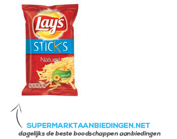 Lay's Sticks naturel aanbieding