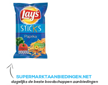 Lay's Sticks paprika aanbieding