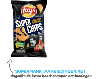 Lay's Superchips Heinz tomato ketchup aanbieding