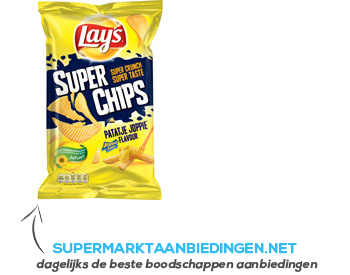 Lay's Superchips patatje joppie aanbieding