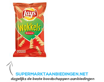 Lay's Wokkels naturel aanbieding