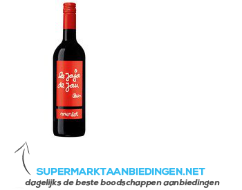 Le Jaja de Jau Merlot aanbieding