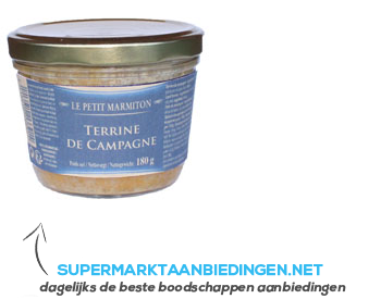 Le Petit Marmiton Terrine de campagne aanbieding