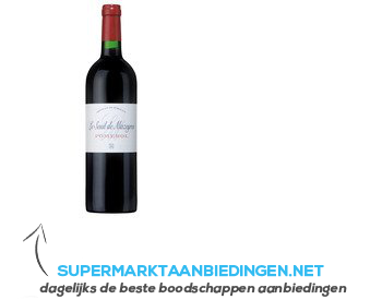 Le Seuil de Mazeyres Pomerol aanbieding