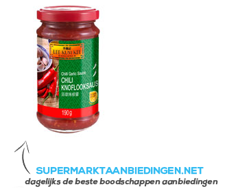 Lee kum kee Chilli garlic sauce aanbieding